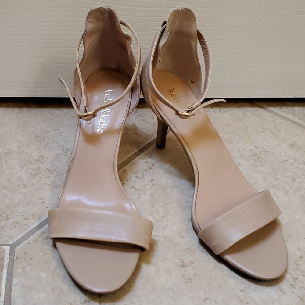 Nude Heel Sandals